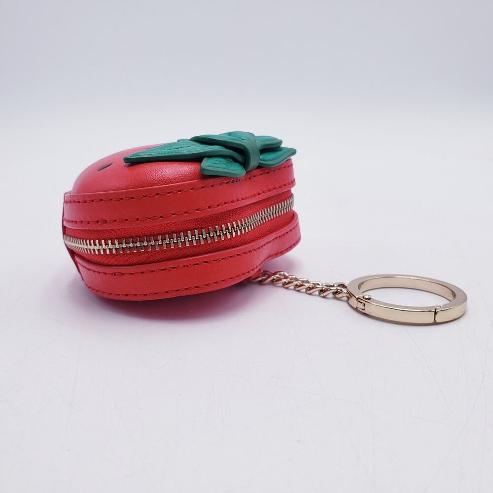 Kate Spade KG649 Strawberry Dreams Coin Purse Keychain - Picture 4 of 11